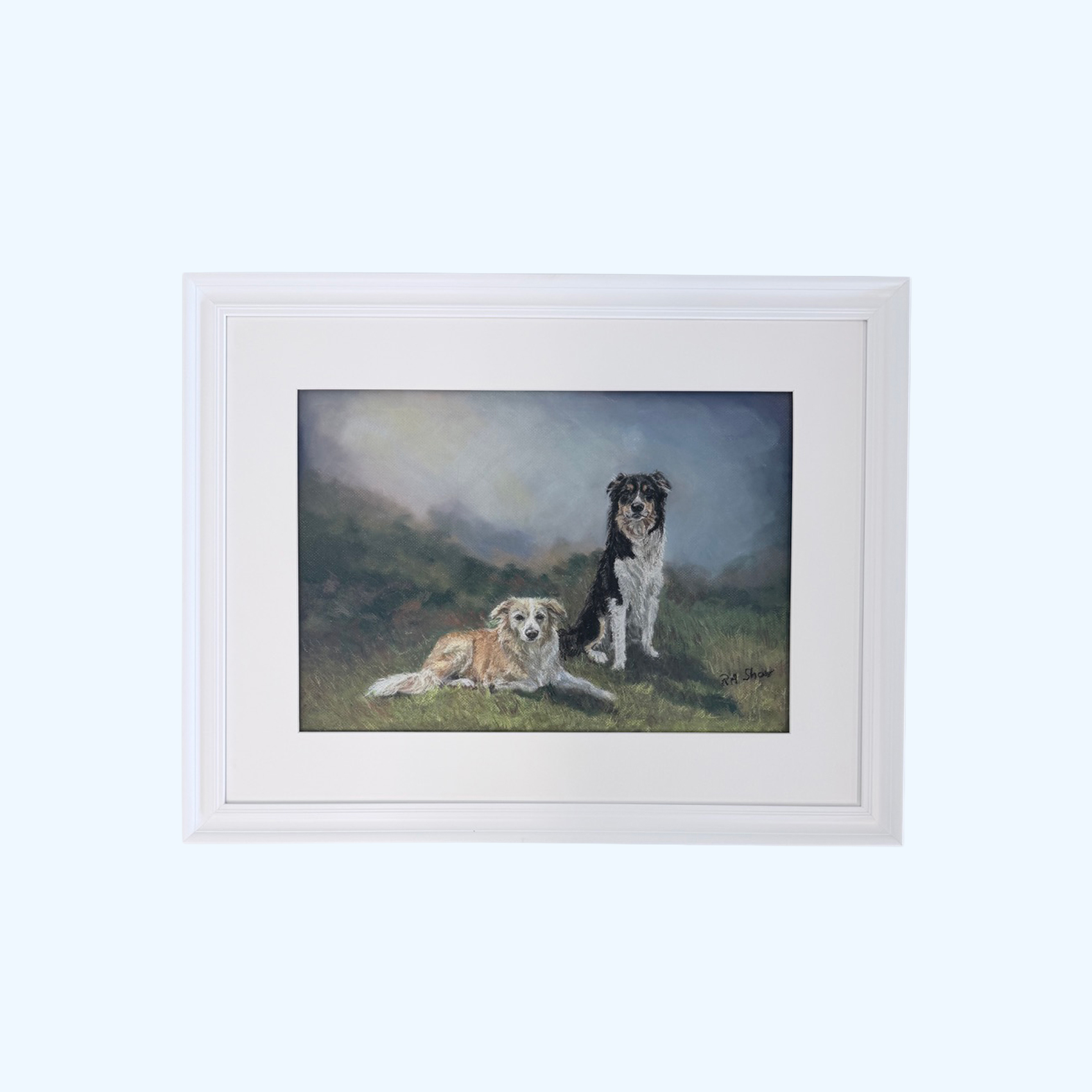 Custom framing example